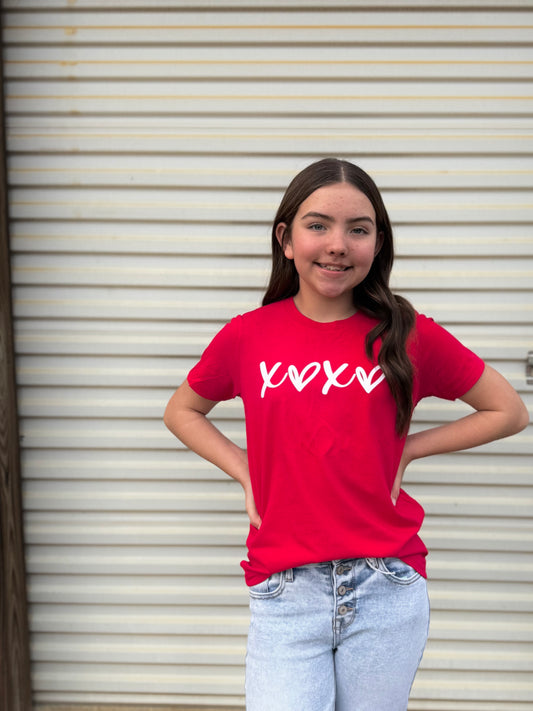 XOXO Girls Graphic Tee