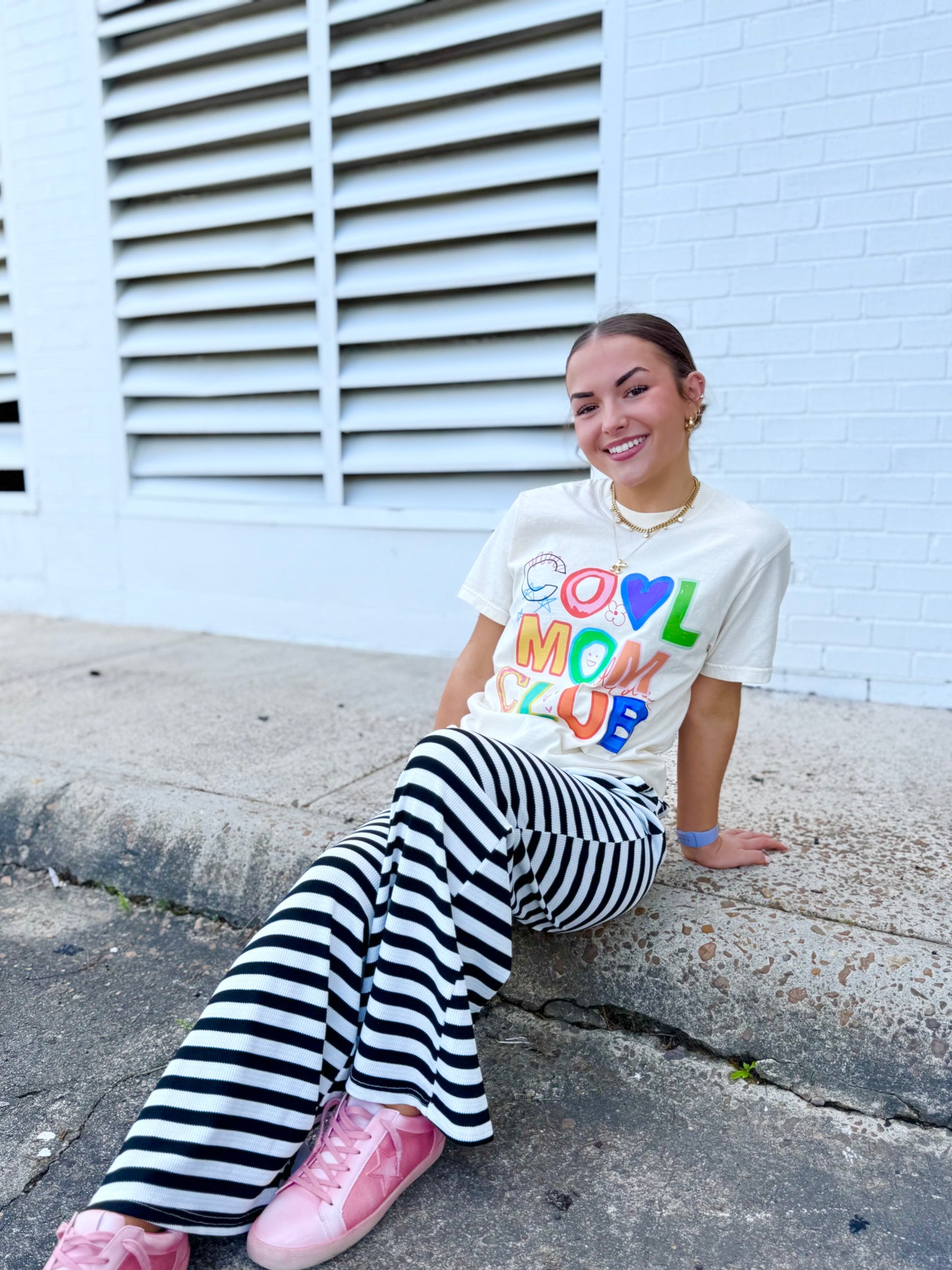 Funky Cool Mom Club Graphic Tee