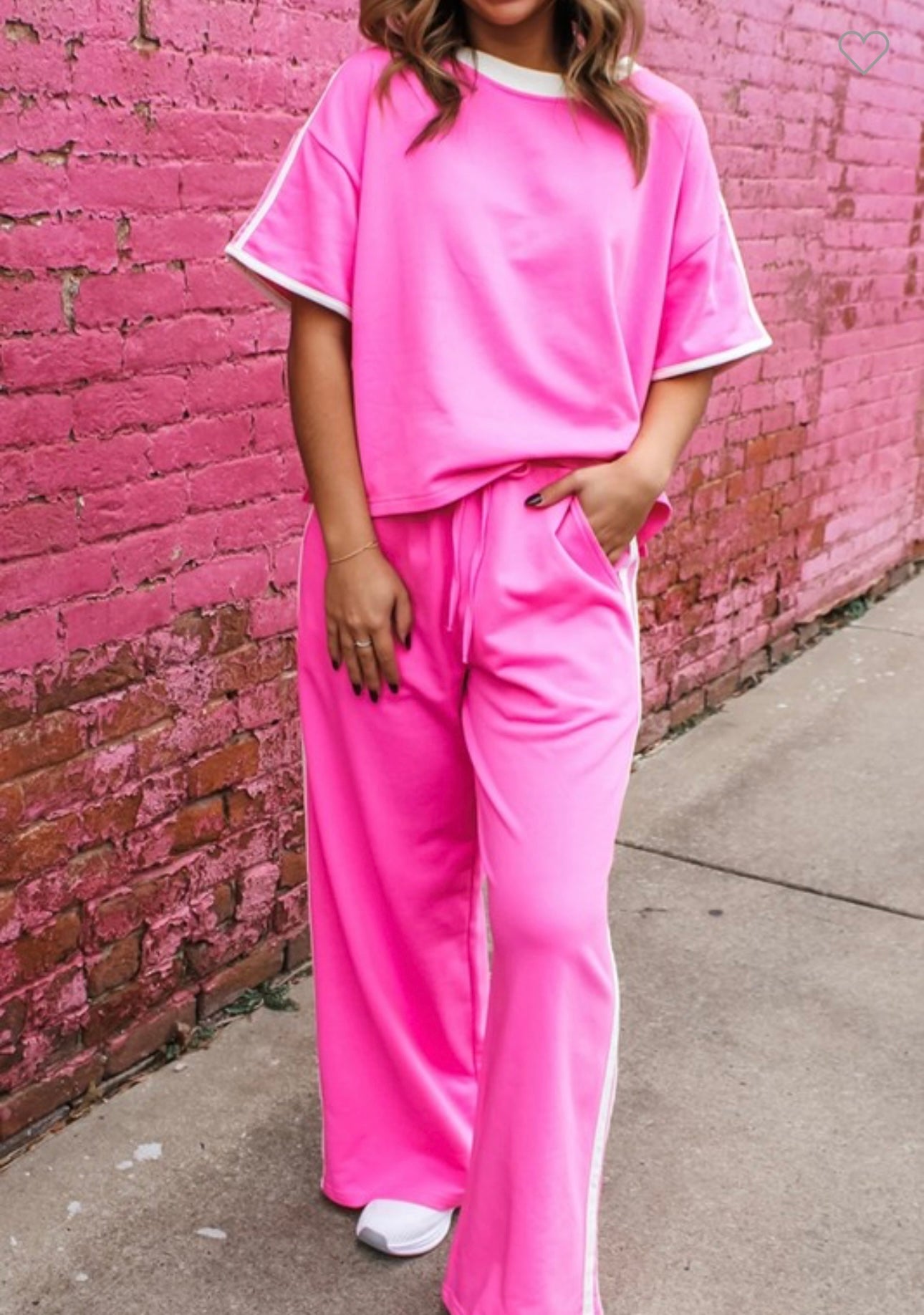 Pink Track Suit